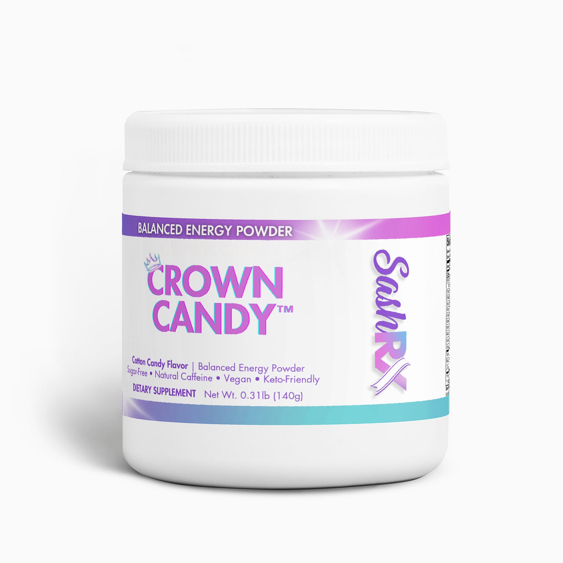 Crown Candy™ Energy Powder – Cotton Candy Flavor