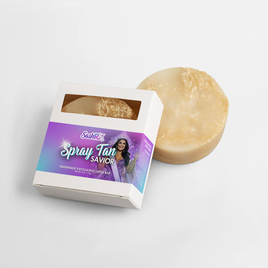 Spray Tan Savior™ Exfoliating Luffa Bar