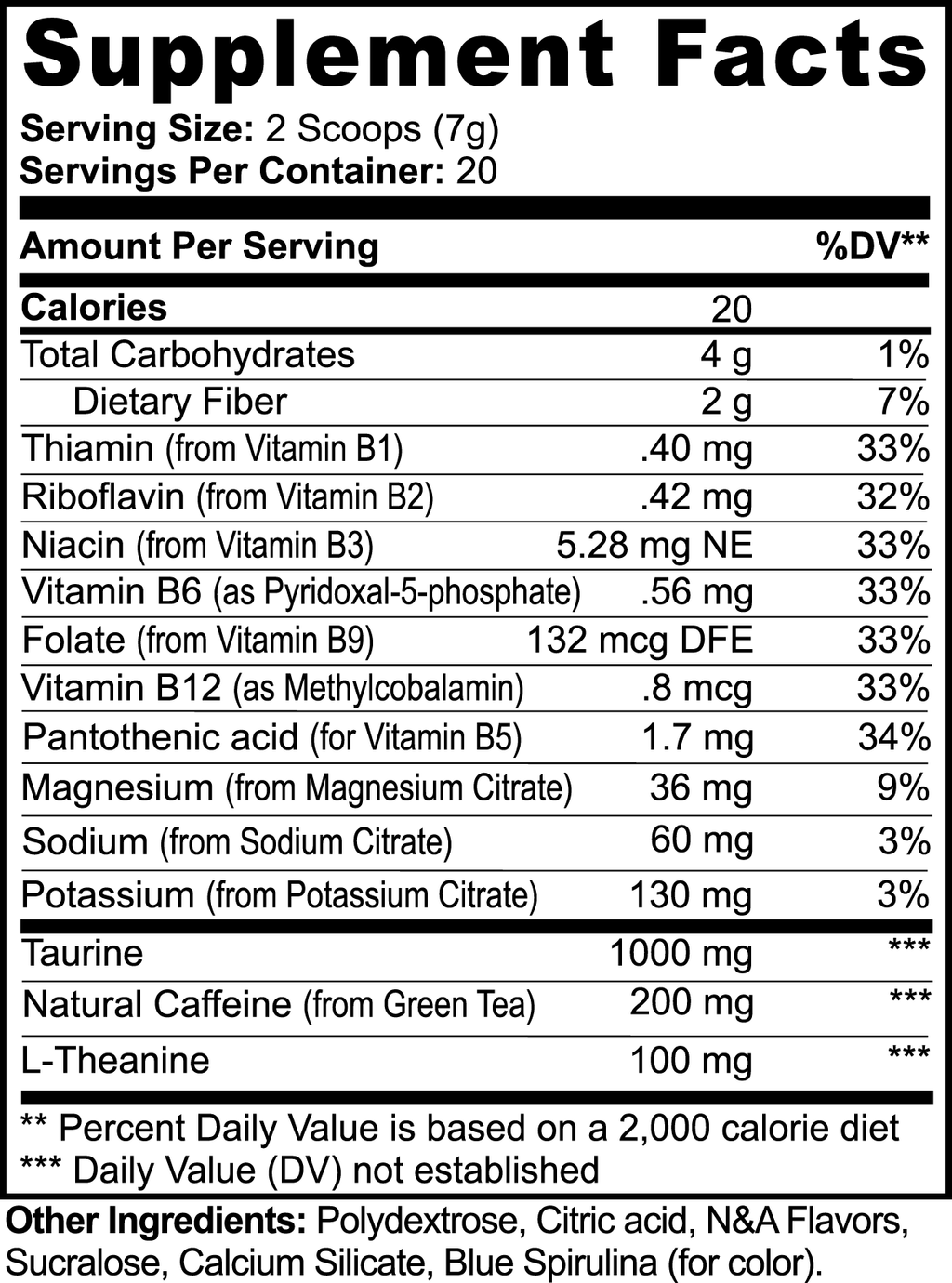 Crown Candy™ Energy Powder – Cotton Candy Flavor